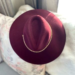 Man’s Hat.  Burgundy